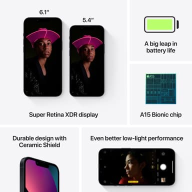 iPhone 13 – 5G smartphone 128GB Midnight