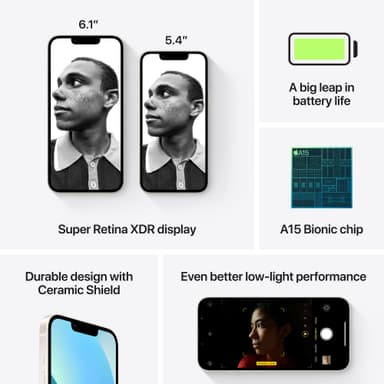 iPhone 13 – 5G smartphone 128GB Starlight