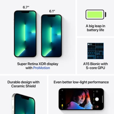 iPhone 13 Pro – 5G smartphone 512GB Silver