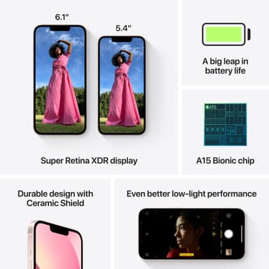 iPhone 13 – 5G smartphone 128GB Pink