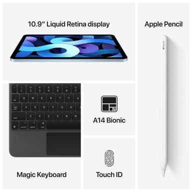 DEMO iPad Air (2020) 64 GB WiFi (sky blue)