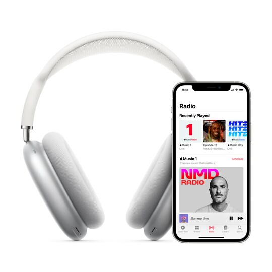 Apple AirPods Max trådlösa around ear-hörlurar (rymdgrå)