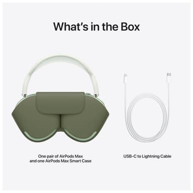 Apple AirPods Max trådlösa around ear-hörlurar (gröna)