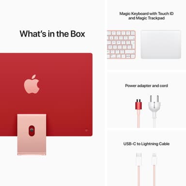 iMac 24" 8C CPU/8C GPU/256 (rosa)