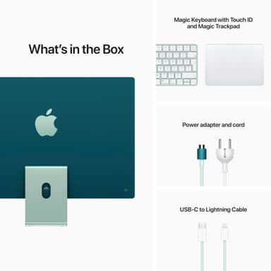 iMac 24" 8C CPU/8C GPU/512 (grön)