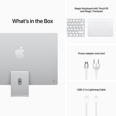 iMac 24" 8C CPU/8C GPU/512 (silver)