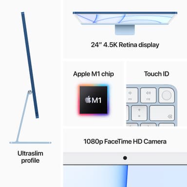iMac 24" 8C CPU/8C GPU/512 (silver)