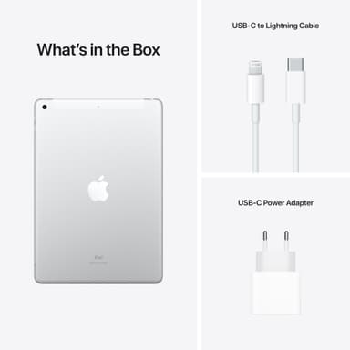 iPad 10.2" (2021) 256 GB 4G LTE (silver)