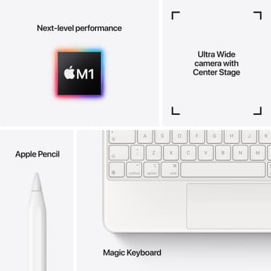 iPad Pro 11" 2021 2 TB WiFi (rymdgrå)