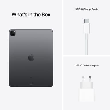 iPad Pro 12.9" 2021 256 GB WiFi (rymdgrå)