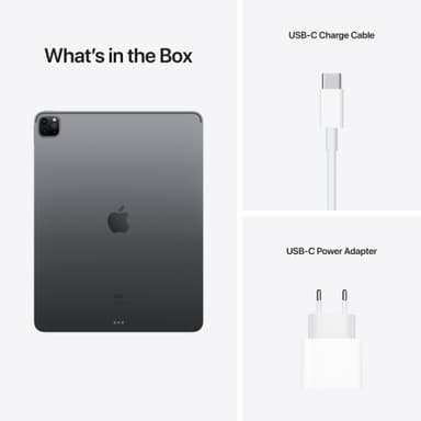 iPad Pro 12.9" 2021 128 GB WiFi (rymdgrå)