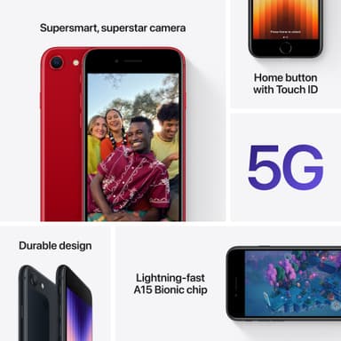 iPhone SE Gen. 3 smartphone 64GB (red)