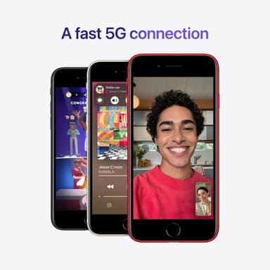iPhone SE Gen. 3 smartphone 128GB (midnight)