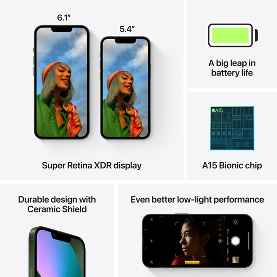 iPhone 13 mini – 5G smartphone 128GB (green)