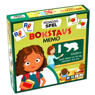Pedagog Spel Bokstavsmemo (SE)
