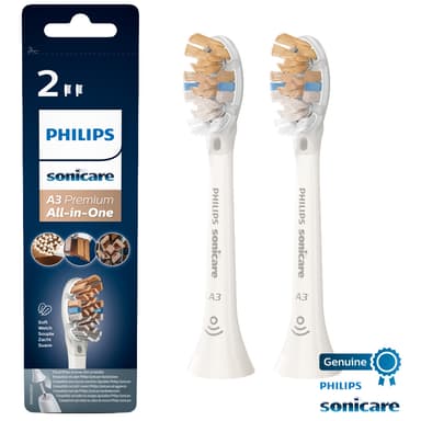 Philips Sonicare tandborsthuvud HX909210 (vit, 2-pack)