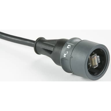 Bulgin PXP6037/2M00 RJ45 Nätverk Anslutningskabel CAT