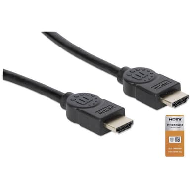 Manhattan HDMI Anslutningskabel 3.00 m 355353 Audio