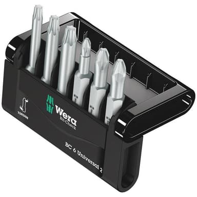 Wera Bit-Check 6 V Universal 1 05056478001 Bit-Set 6
