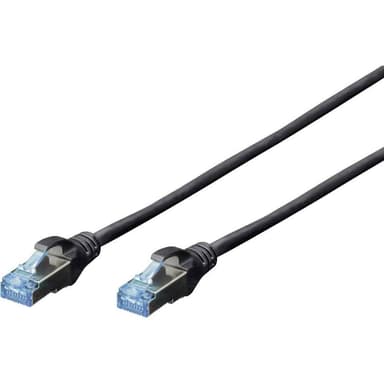 Digitus DK-1532-010/BL RJ45 Nätverk Anslutningskabel