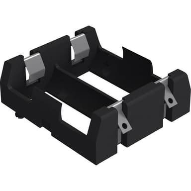 Keystone 1102 Batterihållare 2x 18350 Lödanslutning (L