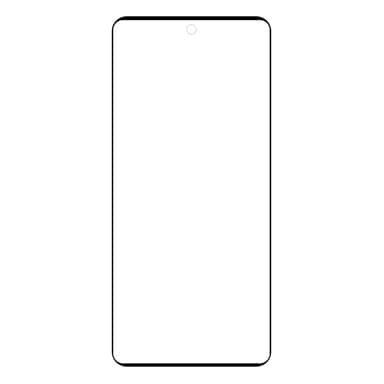 2-PACK SKALO Motorola Moto G85 5G Heltäckande Skärmskydd Härdat Glas - Svart