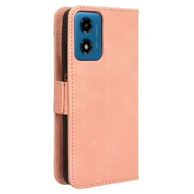 SKALO Motorola Moto E14 4G 6-FACK Plånboksfodral - Rosa