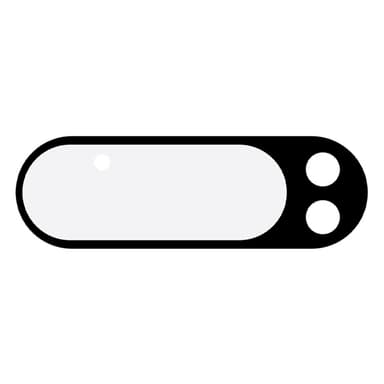 2-PACK SKALO Google Pixel 9 3D Linsskydd/Kameraskydd Härdat Glas - Svart