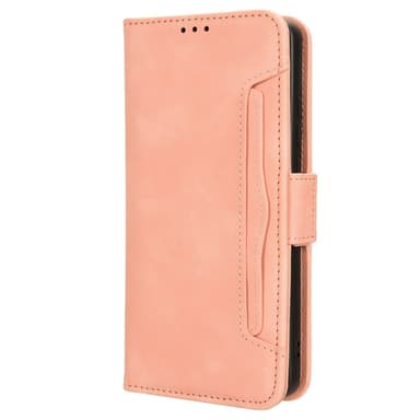 SKALO Motorola Moto E14 4G 6-FACK Plånboksfodral - Rosa