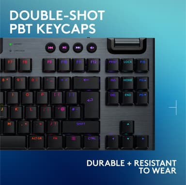 Logitech G915 X Lightspeed TKL Wireless Tactile tangentbord för gaming (svart)