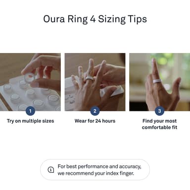 Oura Ring 4 storlekskit