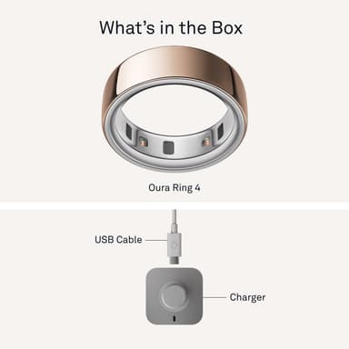 Oura Ring 4 smartring storlek 13 (roséguld)