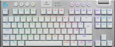 Logitech G915 X Lightspeed TKL Wireless Tactile tangentbord för gaming (vitt)