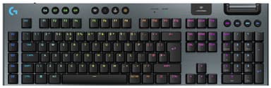 Logitech G915 X Lightspeed Wireless Tactile tangentbord för gaming (svart)