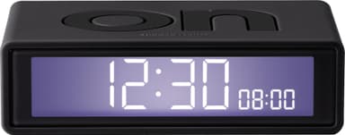 Lexon Flip Mini väckarklocka LR158G3 (mörkgrå)