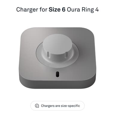 Oura Ring 4-laddare (storlek 6)