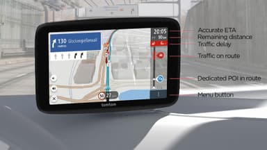 TomTom GO Professional 5" GPS (svart)
