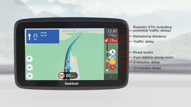 TomTom GO Classic 6" GPS 2nd gen (svart)