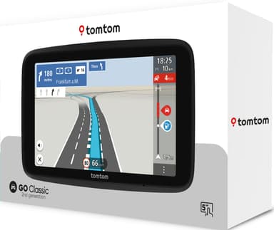 TomTom GO Classic 5" GPS (svart) 2nd gen