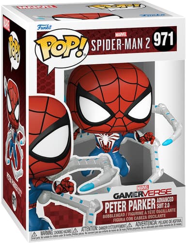 Funko POP Spider-Man 2 actionfigur (Peter Parker Suit)