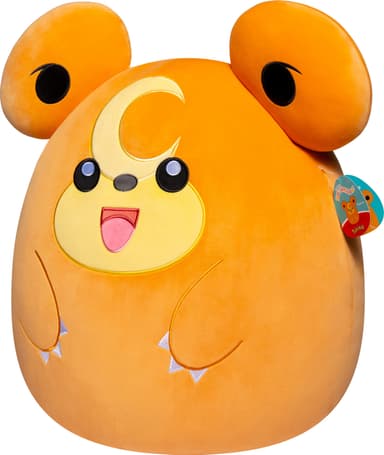 Squishmallows Pokemon mjuk leksak (Teddiursa)