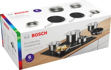 Bosch Kastrull & Stekpanna set Pro Induction 6 delar HEZ9SE060