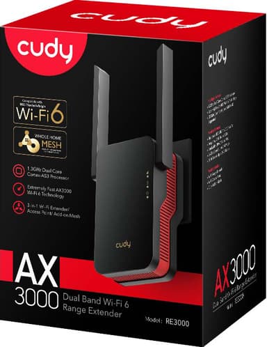 Cudy RE3000 WiFi-förstärkare