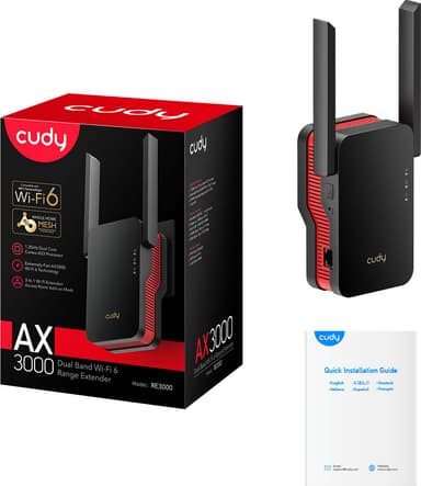 Cudy RE3000 WiFi-förstärkare