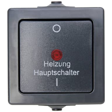Kopp 565315003 Utomhus strömställare Nautic Antracit