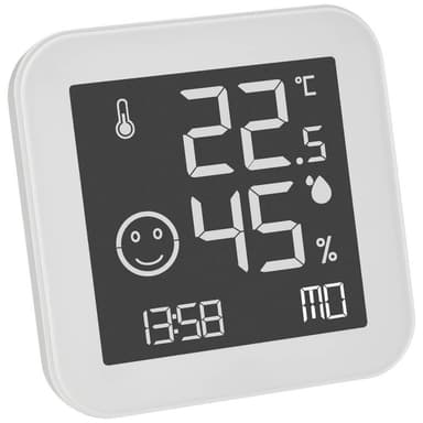 TFA Dostmann BLACK & WHITE Termo-/Hygrometer Vit
