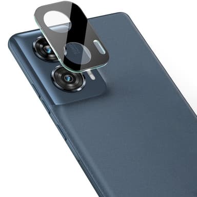 SKALO Motorola Edge 50 Fusion 3D Linsskydd/Kameraskydd Härdat Glas - Svart