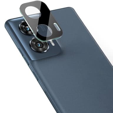 2-PACK SKALO Motorola Edge 50 Fusion 3D Linsskydd/Kameraskydd Härdat Glas - Svart