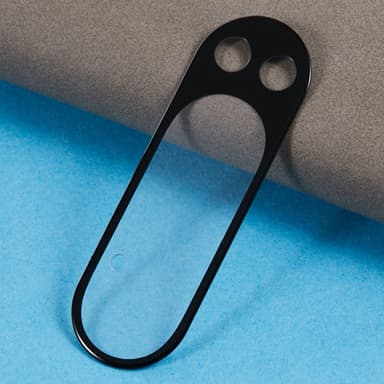 SKALO Google Pixel 9 Pro XL 3D Linsskydd/Kameraskydd Härdat Glas - Svart