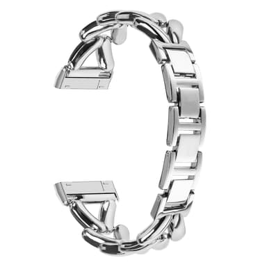 Fitbit Versa 4 klockarmband i rostfritt stål Silver